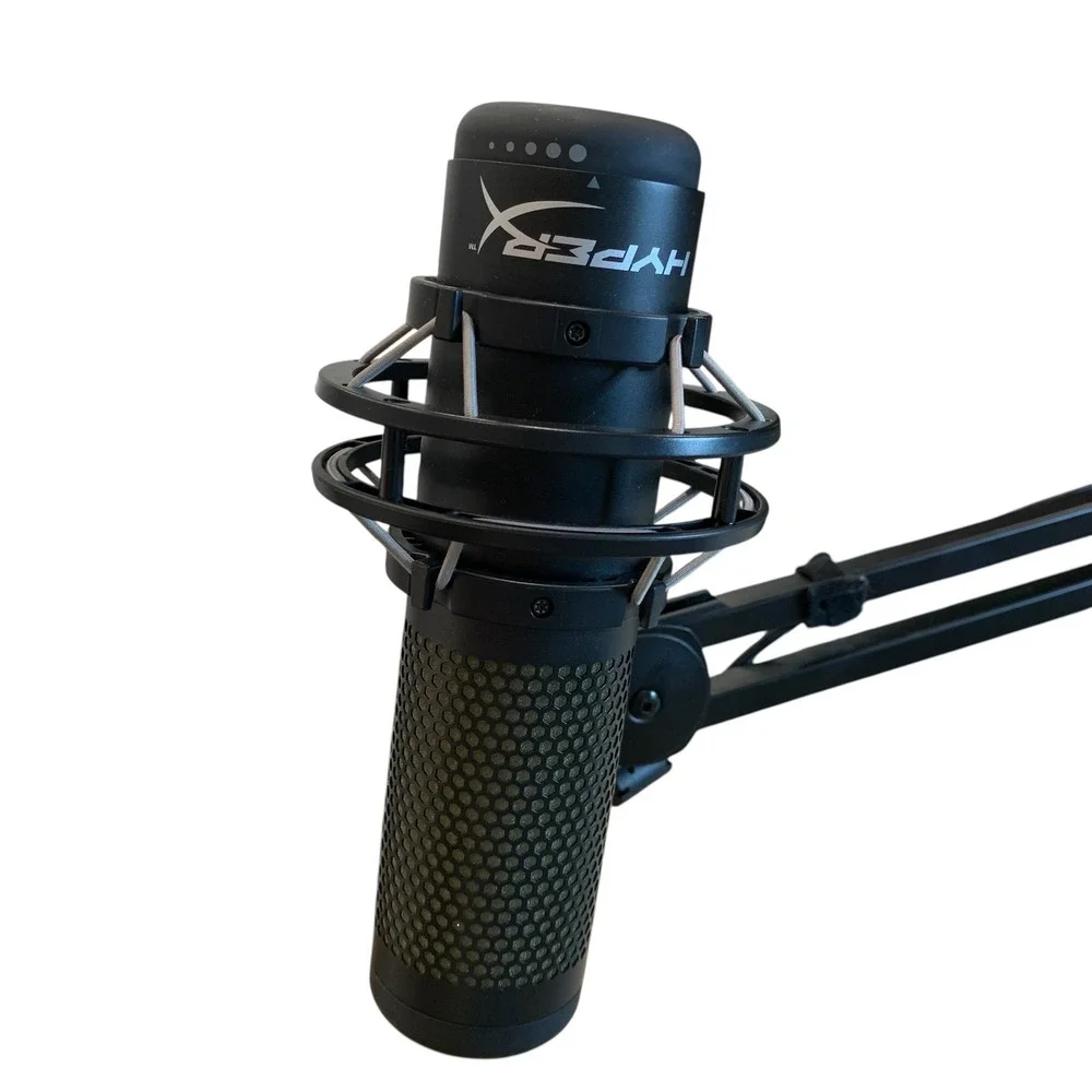 HyperX QuadCast S RGB USB Microphone w/ Samson MBA38 38